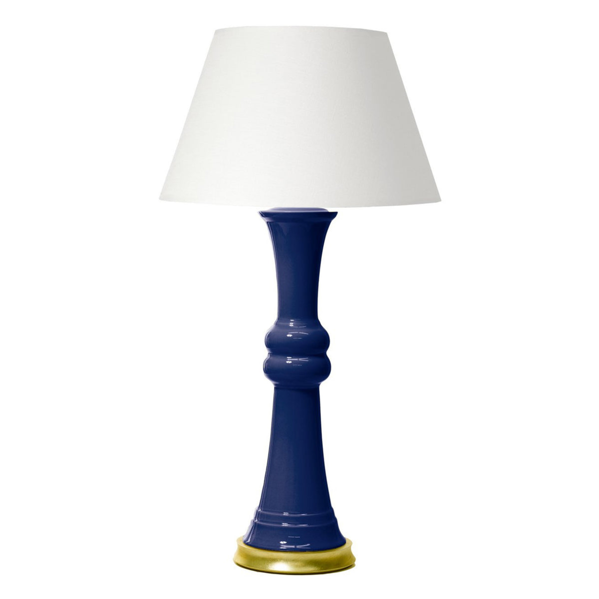 Navy (formerly Russian Blue) on Gold Stand with 16&quot; Empire