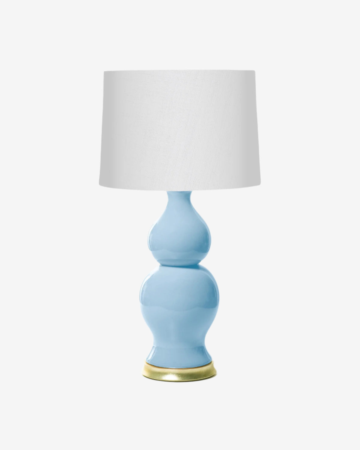 Cornflower on Gold Stand with 16&quot; Drum
