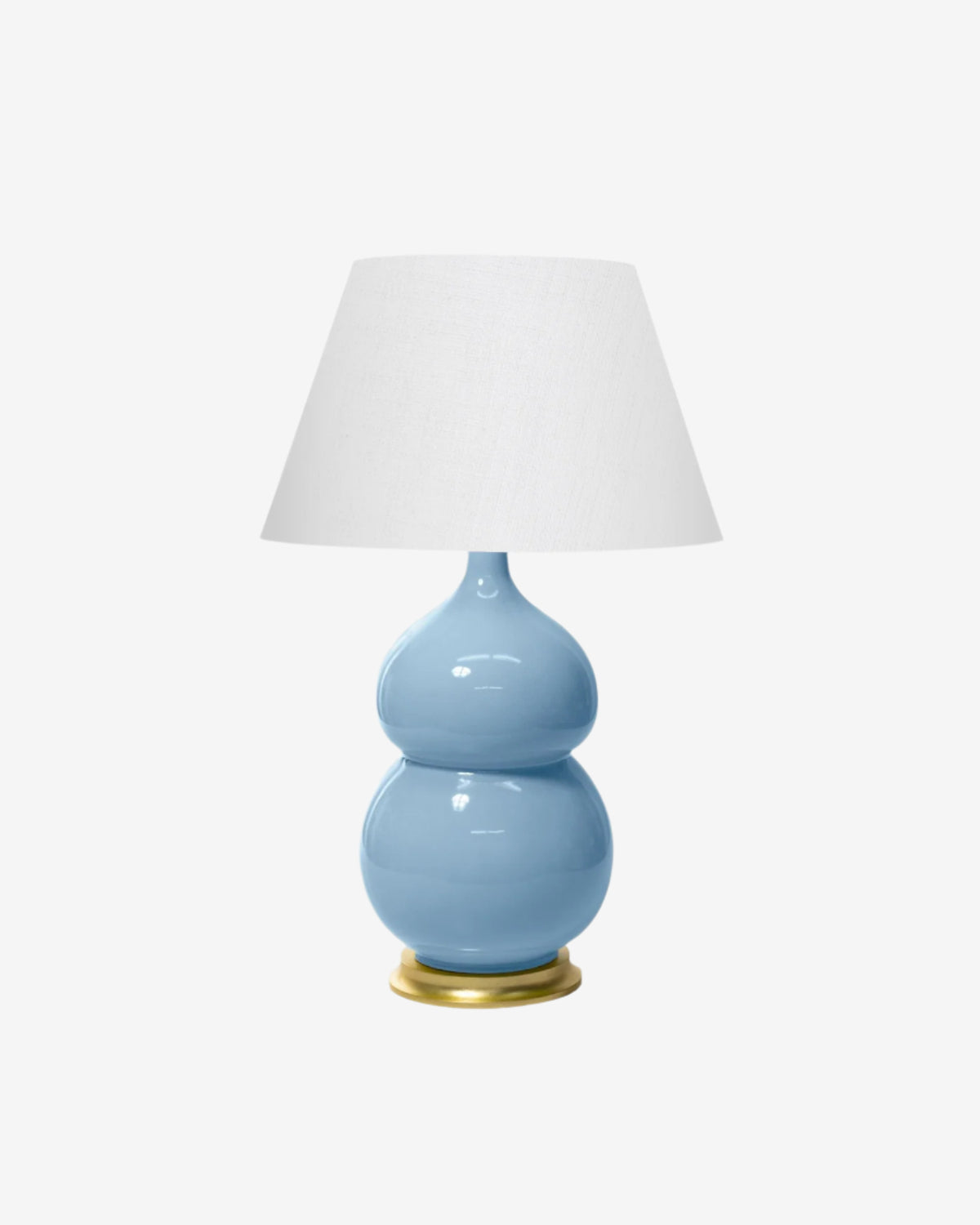 Cornflower on Gold Stand with 16&quot; Empire